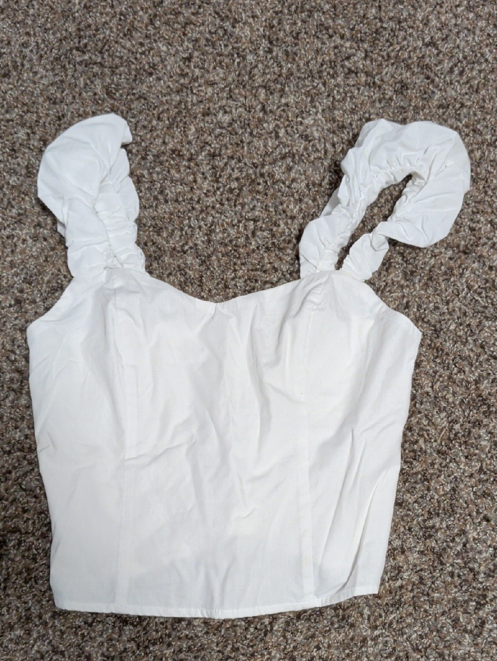 Abercrombie & Fitch White Women's Tank Top